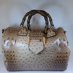 Beautiful faux crocodile handbag,